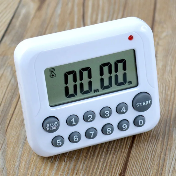 Digital Kitchen Timer Cooking Timing Positive Countdown Up Pockets Timer Alarm TB Sale