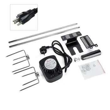 

Simple Barbecue Fully Automatic Flip Grill Outdoor Stainless Steel Home Rotating Barbecue Machine Professional Portable