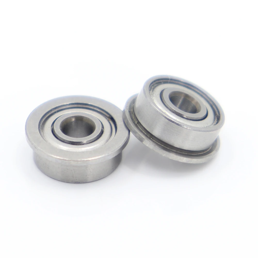 FR2ZZ фланцевый подшипник 3,175x9,525x3,967 мм 10 шт. дюймов фланцевый ABEC 1 FR2 Z zz, шариковые подшипники