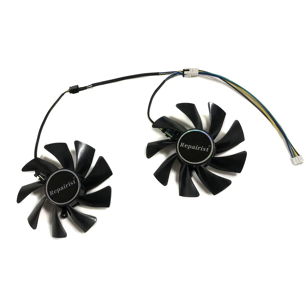 Кулер Repairist 2 шт./компл. HD7970 GPU VGA для Sapphire Vapor X OC HD 7970 6G GDDR5 охлаждение видеокарты в