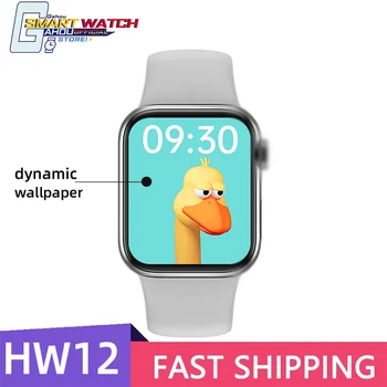 

HW12 Smart watch For men Series 6 Bluetooth call for IOS Android OPPO Huawei watch fit PK IWO 13 huawei gt 2 amazfit GTS x6 w26