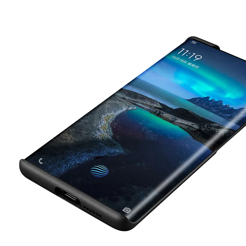SophiaLong чехол s для Vivo Nex 3 Coque чехол из натуральной кожи для Vivo Nex 3 NEX3 чехол для корпуса телефона с Litch узором Fundas