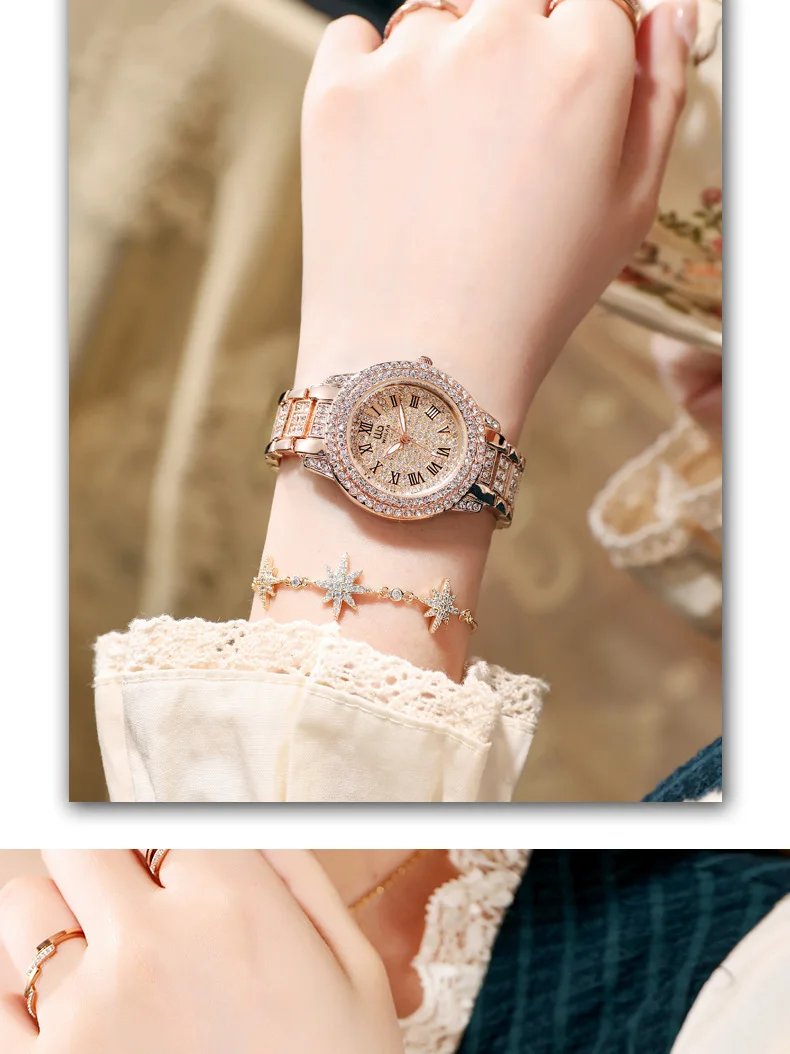 2022 Fashion Watch Rose Gold Watch Women Watches Ladies Steel Women's Bracelet Watches Female Relogio Feminino Montre Femme