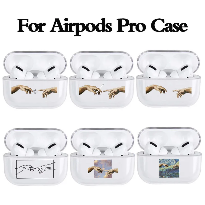Забавный абстрактный художественный узор чехол для телефона для Apple Airpods чехол для пары Bluetooth жесткий кейс для наушников для Air pods ушной чехол для телефона