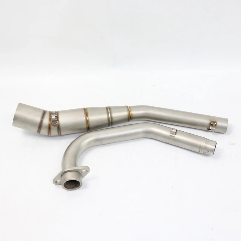 

For lc135 135 LC GP Motorcycle modified exhaust front pipe stainless steel muffler exhaust pipe Refit motocross pit bike