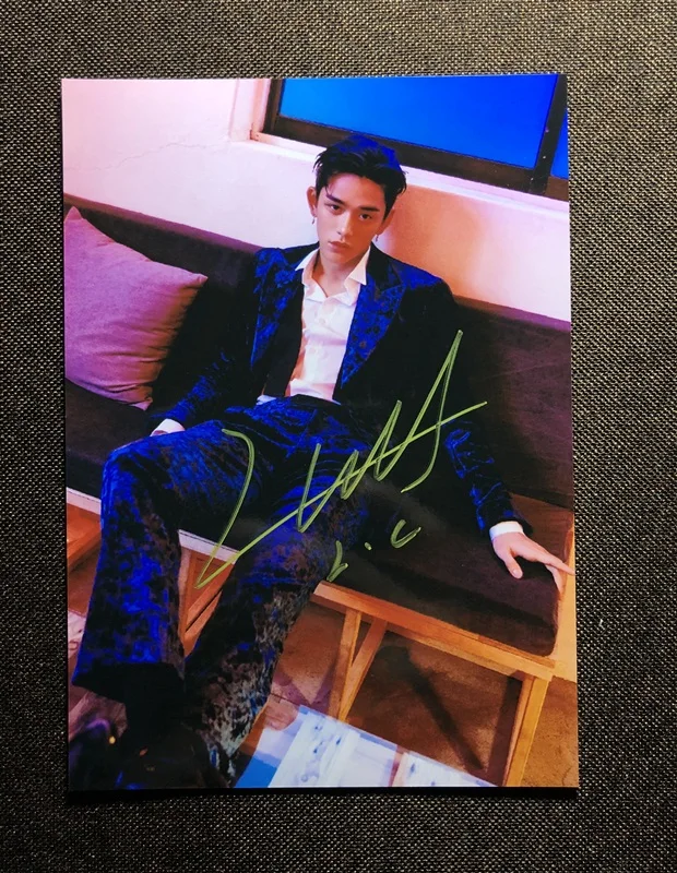 Ручная подписка SuperM MARK фото с автографом NCT 127 5*7 092019N9