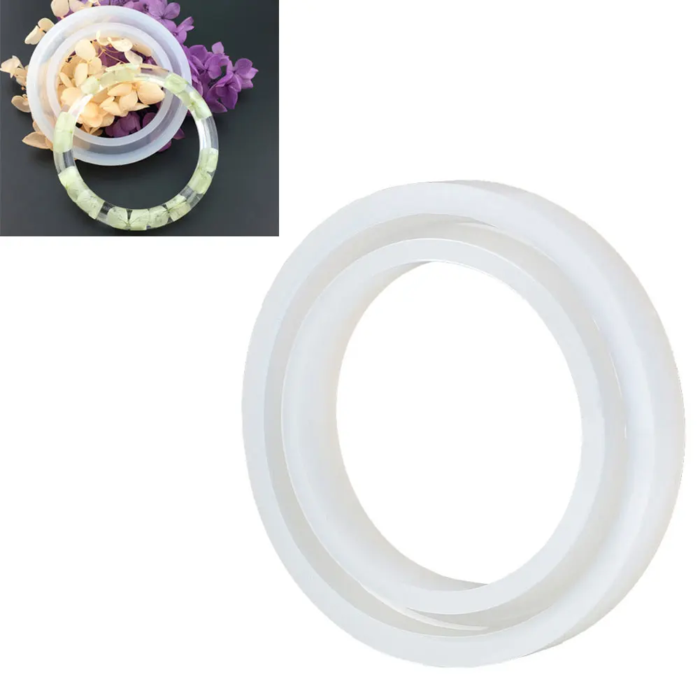 Cylinder Форма для браслета ручной работы, изделия из смолы, форма для изготовления ювелирных изделий, инструмент для изготовления браслетов, круглая кривая - Цвет: Cylinder