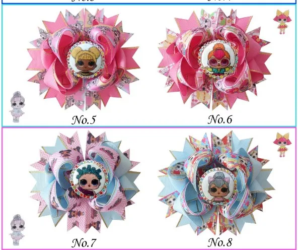 100 BLESSING Good Girl 4 5 &quotПринцесса заколка для волос с бантом B Rhinestone Baby|Аксессуары