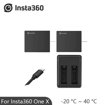 

NEW VERSION Original Insta360 one X lithium battery & Copy Dual Charger Insta 360 one x Panorama Action Camera Accessories