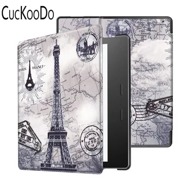 

CucKooDo Slim Folding Stand Cover Case with Auto Wake & Sleep Function for Kindle Oasis E-reader (9th 2017 Release)