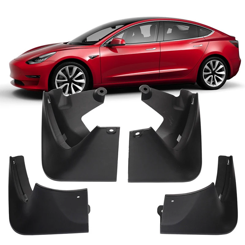 ABS шин крыло автомобиля крылья брызговик доска для Tesla Model3- автомобиль крыло плюс