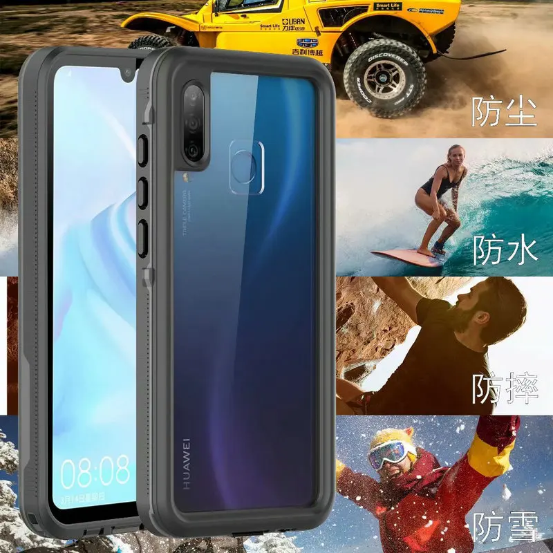 IP68 Дайвинг защита для плавания чехол для huawei P30 Lite P30Lite Чехол для плавания ming Водонепроницаемый Открытый Спорт P 30 Lite P30 Lite чехол для воды s