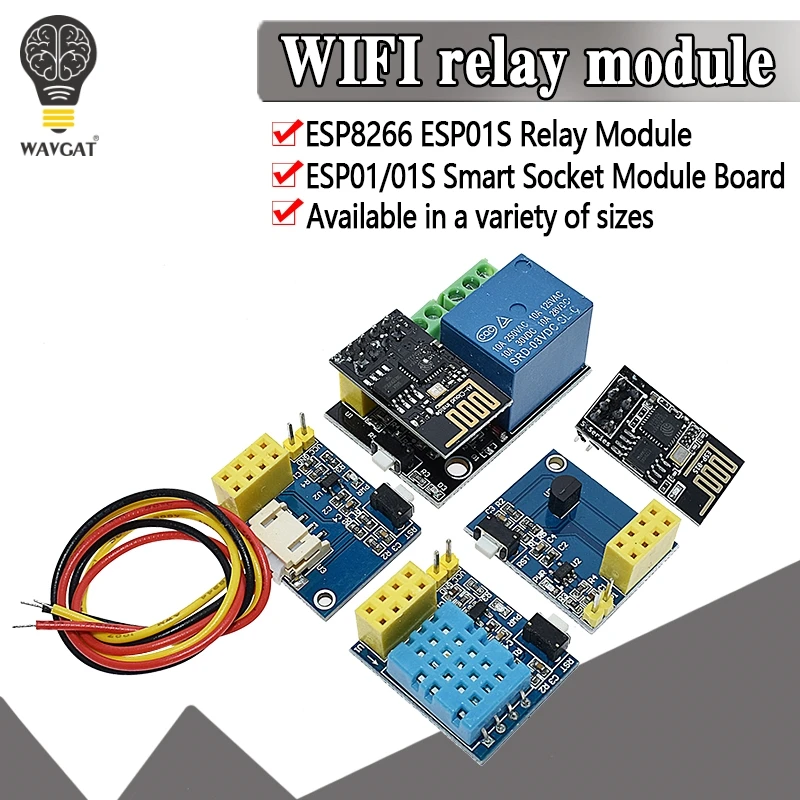 ESP8266 ESP-01S 5V WiFi Relay Module Things Smart Home Remote Control Switch for Arduino Phone APP ESP01S Wireless WIFI Module afbeelding