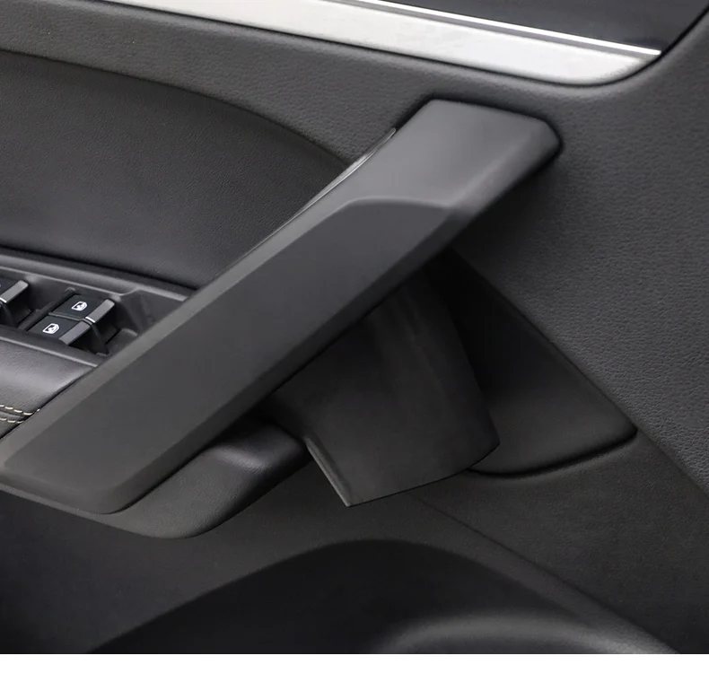 Автомобильный органайзер для Audi Q5L Автомобильная дверная ручка коробка для хранения Контейнер держатель лоток модифицированные аксессуары автомобильный Стайлинг
