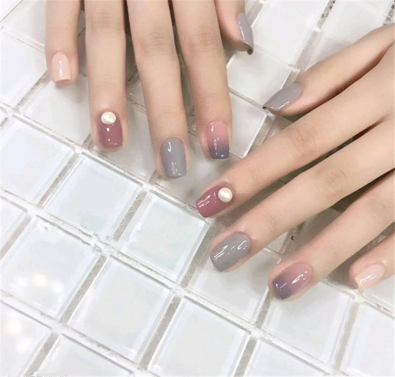 14 шт./компл. Цвета ногтей Стикеры s DIY Nail Art Наклейки плотная Стикеры s самостоятельно аппарат для крепления на гвоздях и Стикеры Обертывания украшения для Красота