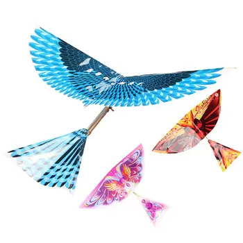 

DIY 17.5Inches Bionics Eagle Flight Birds Assembly Flapping Wing DIY Model Aircraft Education Toy for Student