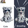 Feisty Pets funny face changing soft toys for children snow leopard stuffed plush unicorn angry animal dog doll  bear panda ► Photo 3/5