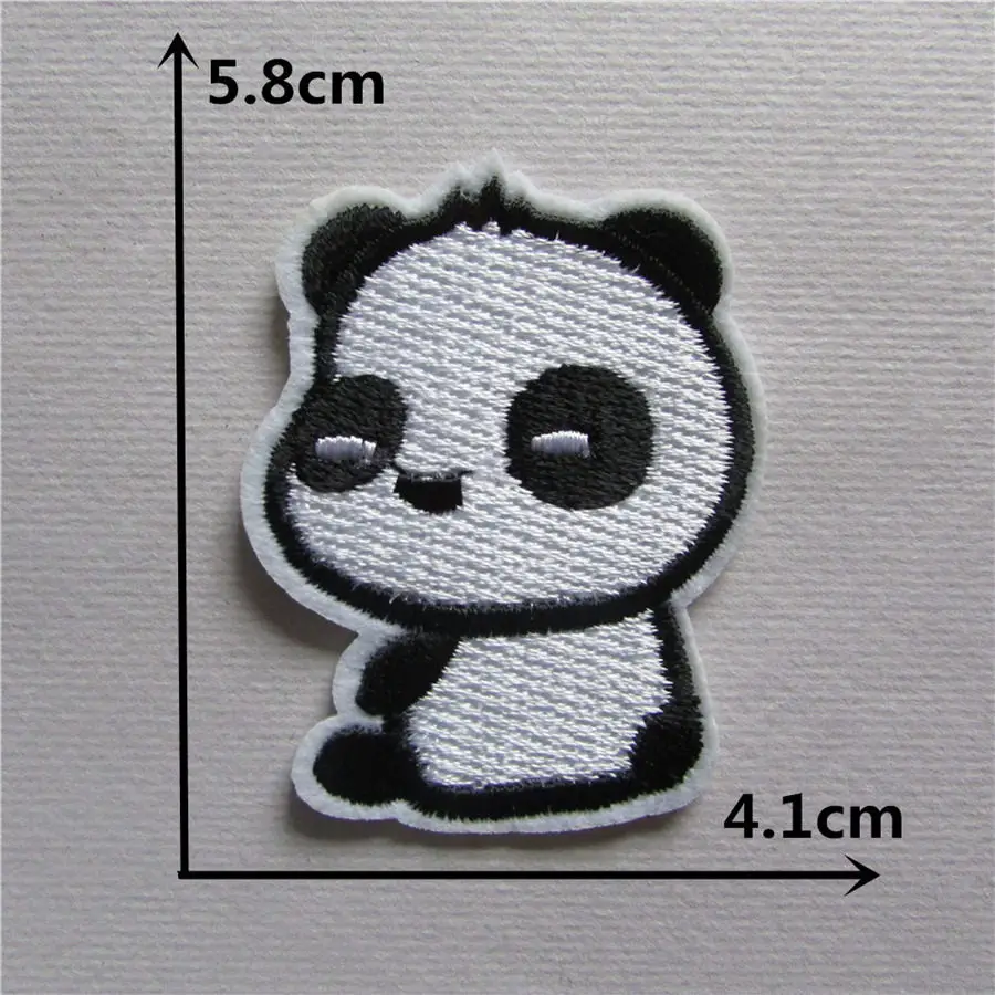 Лидер продаж вышитая нашивка на одежду с мультяшным медведем наклейки DIY милые