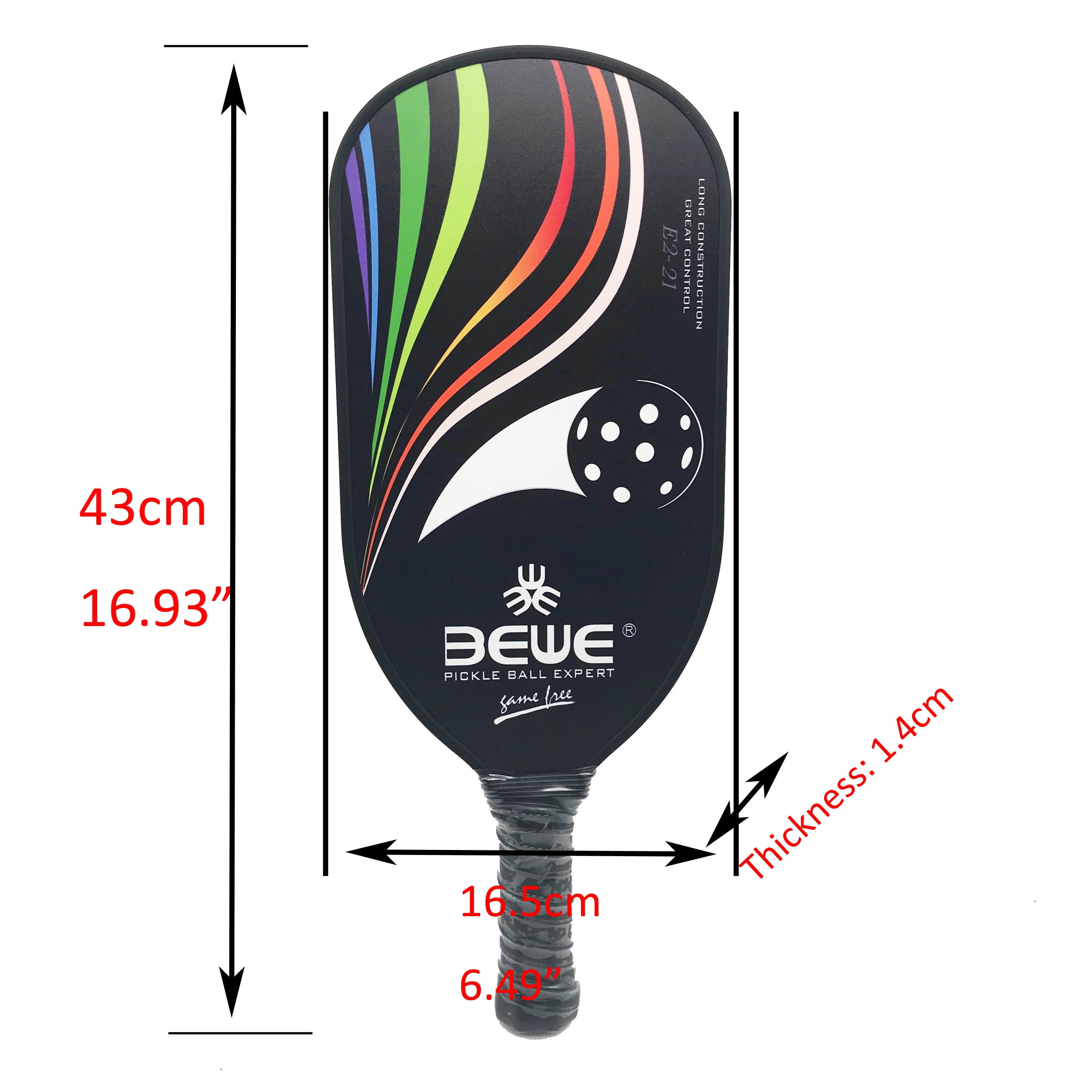 Free Shipping Fast Delivery USAPA Carbon Fiber Graphite Pickleball Paddle