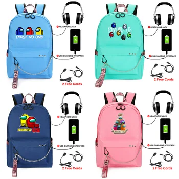 

New Among Us Backpack Bookbag Student Laptop Backpack School Bags For Teenage Girls Backpack