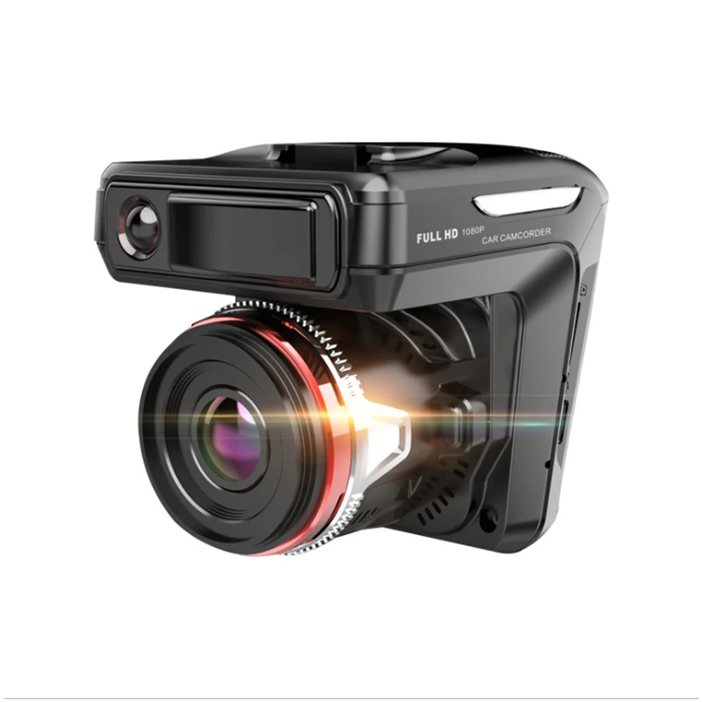 

2 In1 Full HD 1080P Car DVR Radar Detector Highway Mode Laser Car DVR 170 ° Video Recorder logger Dash Cam GPS Video Camcorder