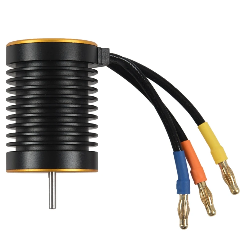 F540 3300KV водонепроницаемый бесщеточный двигатель для 1/10 RC автомобиля 1