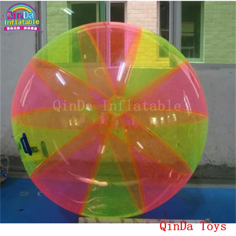 Air Free Pump Amusement Park Aqua Toys Inflatable Wasserball,colorful Giant Water Ball For Walking