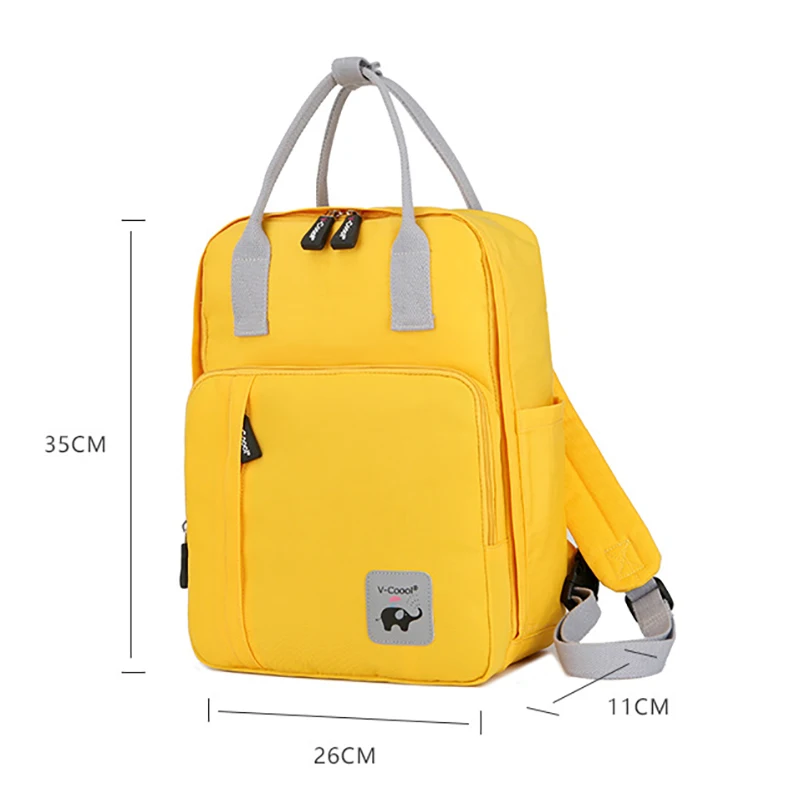Maternity Diaper Bag Backpack USB waterproof Travel bag Mummy baby food storage Insulation multifunction
