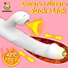 Sucking Dildo Vibrator G Spot Vagina Massager Masturbation Sex Toy for Women Oral Sex Clitoris StimulatorTelescopic Vibrator 1