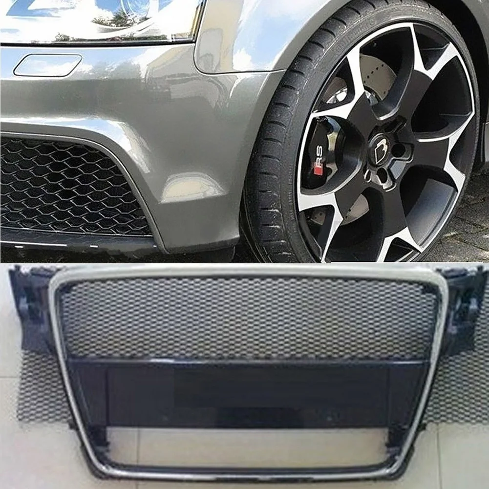 4" x 13" Универсальный алюминиевый автомобиль решетка сетки раздел черный