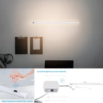 

Texture Hand Sweep Touch Induction Night Light Cabinet Light Outdoor Light US Plug 18/24/33LED PIR sensor Lamparas 40DEC16