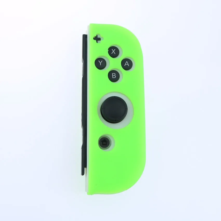 ChengHaoRan левый и правый мягкий силиконовый резиновый кожаный чехол для nintendo Switch NX NS Joy-Con контроллер - Цвет: G2