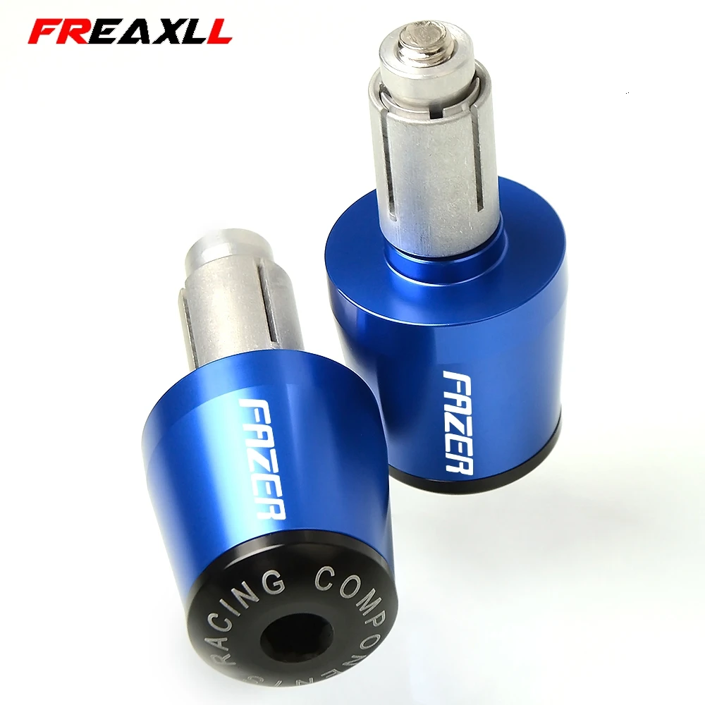 

Motorcycle Accessories 7/8" 22MM Handlebar Hand Grips Handle Bar End Cap For Yamaha FZS 600 FZS600 Fazer 1998-2003 1999 2000