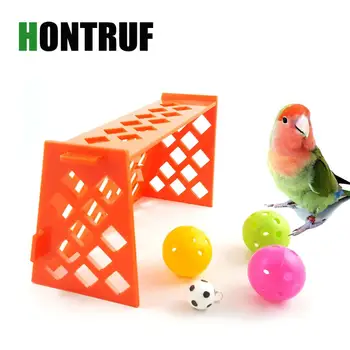 

Parrot Puzzle Training Intellectual Development Toy Mini Football Field Parrot Desktop Toy Pet Bird Toy Pet Supplies