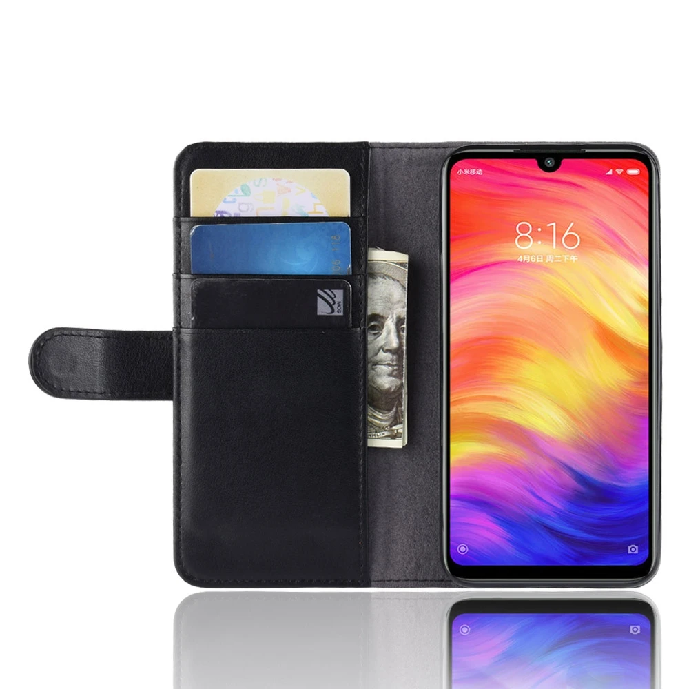 Дермальный защитный кожаный чехол для Xiaomi Redmi Note 7/Note 7 Pro