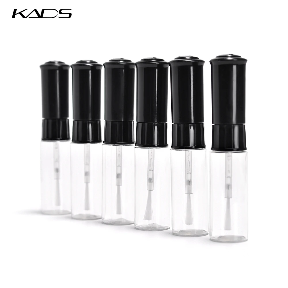 Kads оптовая 50 шт./компл. прозрачная пластиковая пустой nail art польский бутылки с