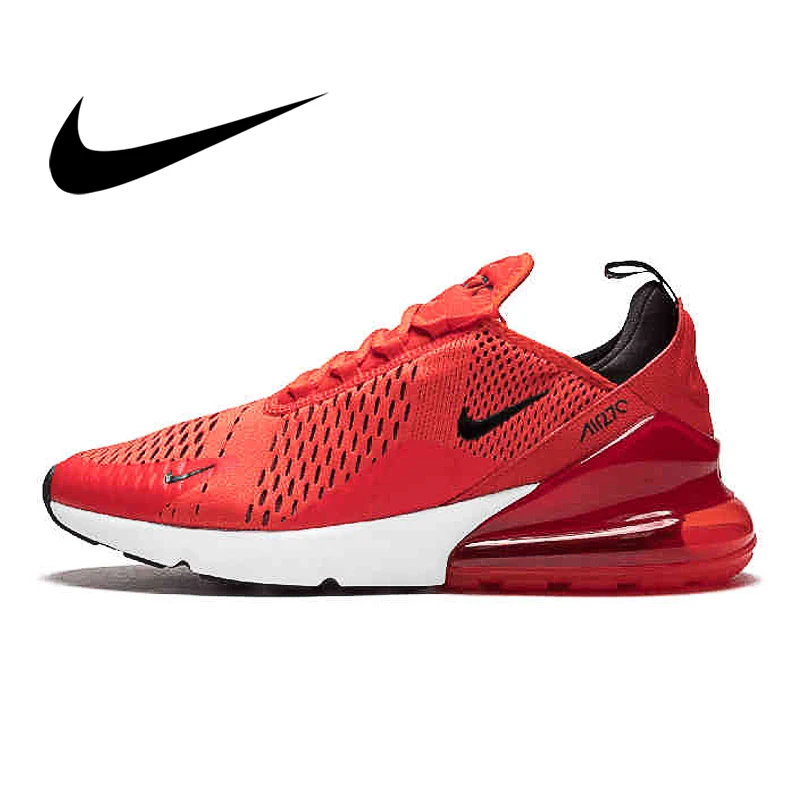 Оригинальные подлинные мужские спортивные кроссовки Nike Air Max 270180, уличные кроссовки, удобные и прочные легкие AH8050-100