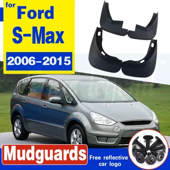 

4x Molded Mud Flaps For Ford S-Max 2006 - 2015 Mudflaps Splash Guards Mudguards 2007 2008 2009 2010 2011 2012 2013 2014
