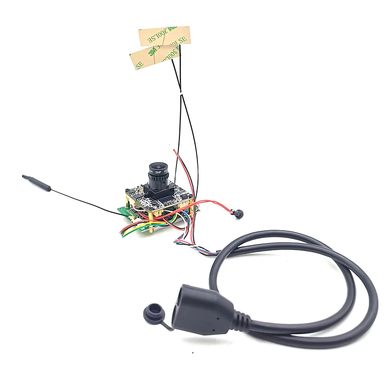 5mp 2mp camhi placa lente 3g 4g 04