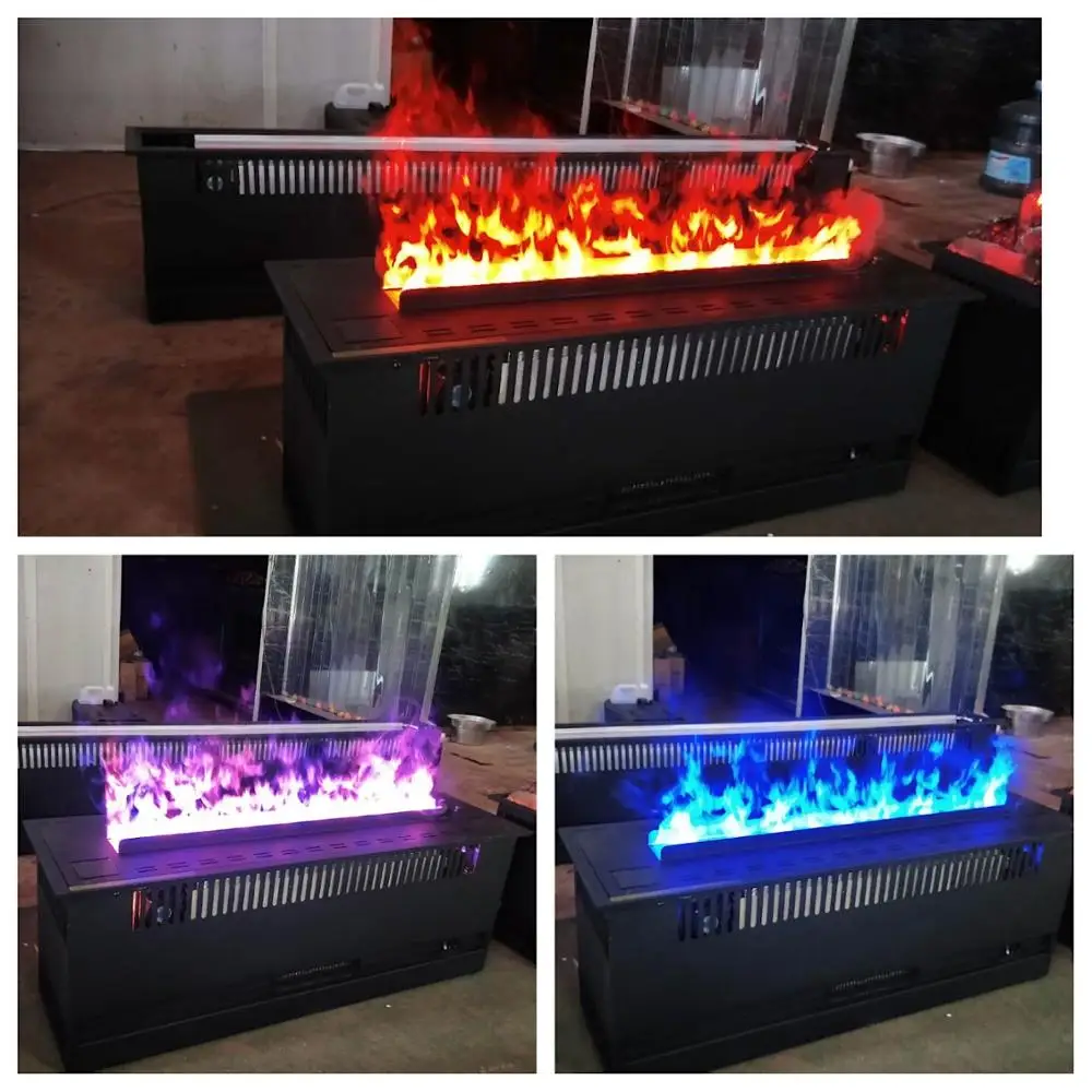 800mm with heater and 3 colors flame 110v hot sale 3d water vapor electric fireplace remote control | Бытовая техника