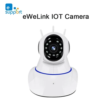 

upgrade eWeLink IOT Camera Smart HD IP Camera remotely viewing by mobile phone two-way audio intercom night vision IR LED camera