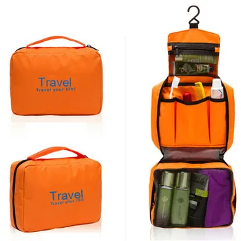 

VOGVIGO Travel Wash Bags Folding Comestic Bag Waterproof Letter Wash Bag Can Be Hung Luggage Organizer Travel Bags Hand Luggage