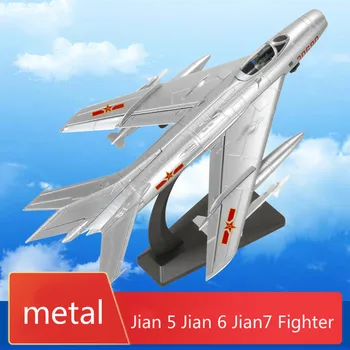 

Jian 5 Jian 6 Jian7 Alloy Fighter Model Simulation Military Fan Model Fighting Aircraft Model Collection Decoration Scale 1:48
