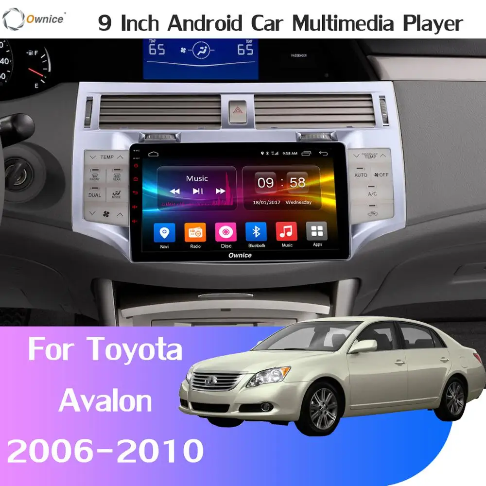 360 ° 4* AHD Камера Android 9,0 4+ 64G SPDIF DSP CarPlay автомобильный мультимедийный плеер для Toyota Avalon 2006 2007 2008 2009 2010 gps радио