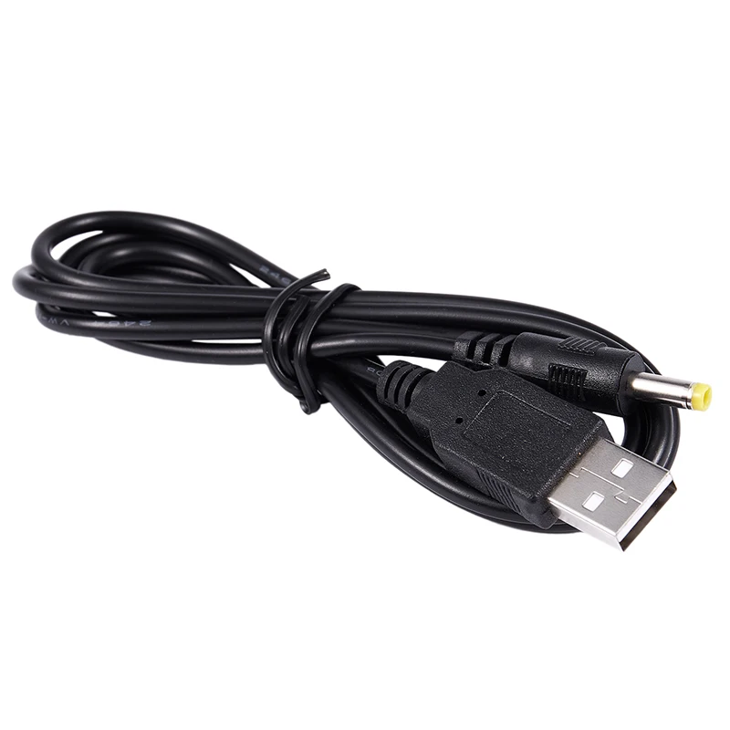Высокоскоростной USB 2 0 A штекер к DC 4 мм x 1 7 силовой кабель 3Ft черный| |