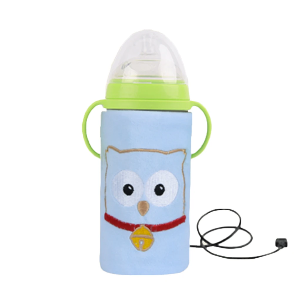 Usb-грелка для детских бутылочек, портативный подогреватель молока для путешествий, бутылочка для кормления младенцев, подогреваемый колпачок, утеплитель для пищевых продуктов