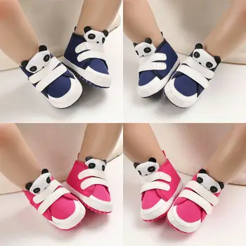 

Baby Shoes First Walkers Infant Girls Boy Pram Crib Shoes Soft Sole Newborn Baby Boys Shoes Sneakers Prewalker Anti-slip Sneaker