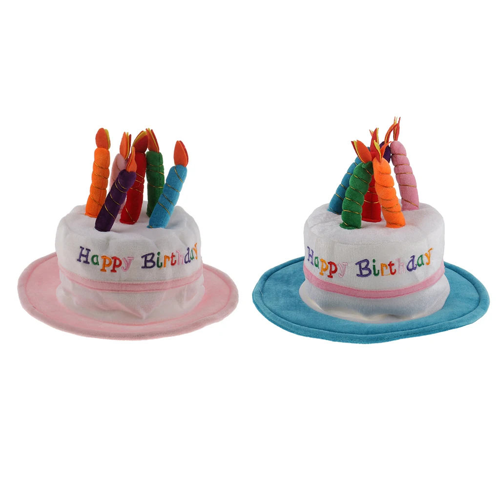 

Novelty Birthday Hat Happy Birthday Hat Birthday Present Christmas Fancy Dress Party Costume Hat for Cake Theme Party Halloween