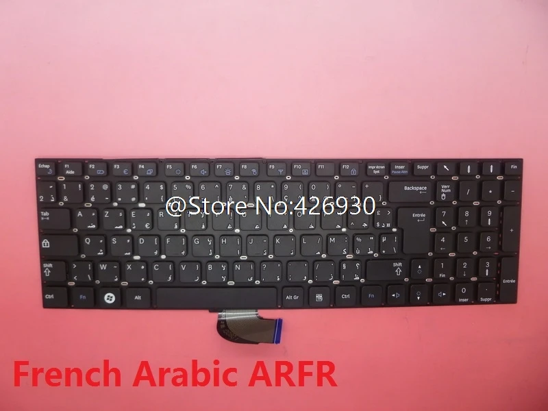 Клавиатура для ноутбука Samsung RF510 RC530 RF511 QX530 французская Арабская ARFR швейцарская SW
