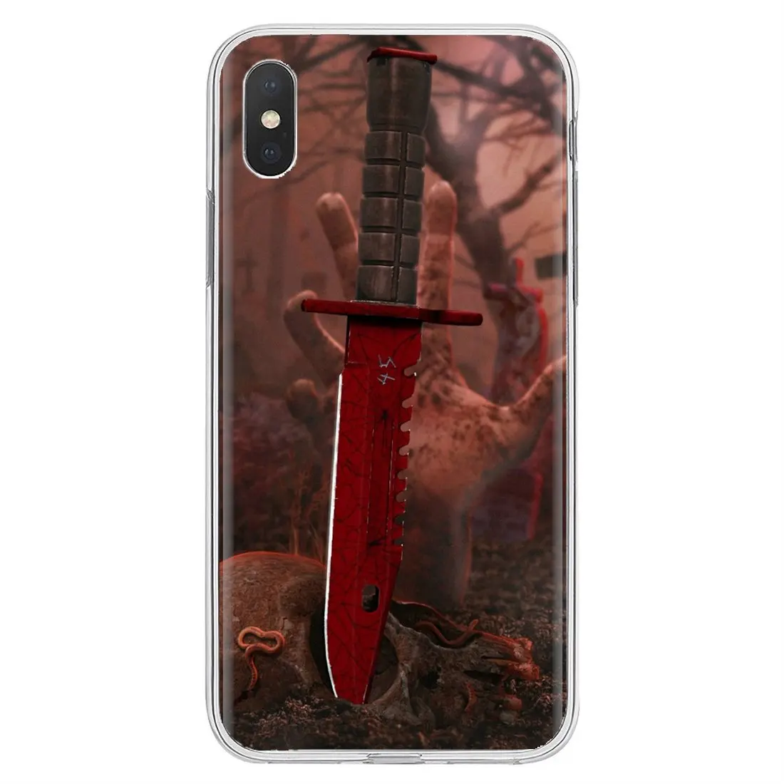 

For Xiaomi Redmi 4A S2 Note 3 3S 4 4X 5 Plus 6 7 6A Pro Pocophone F1 Inspirational Silicone Phone Case CS GO Gun Game